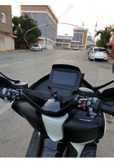Motocam Zontes Zt 250 T-e Ön Cam 2023-2026 Model 73cm Şeffaf Renkli 4mm