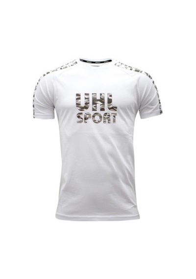 uhlsport 3221113 T-shırt B.yaka Pamuk Racer M Beyaz