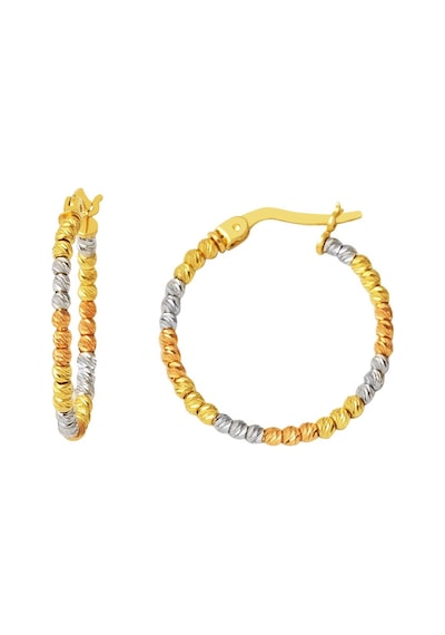 Bilezikci 2.5 CM Çaplı 14 Ayar Top Altınlı Halka Küpe KPEGU14K28469