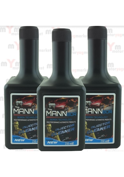 Mannbor İçerikli Enjektör Pompa Temizleyici 250Ml 3Lü