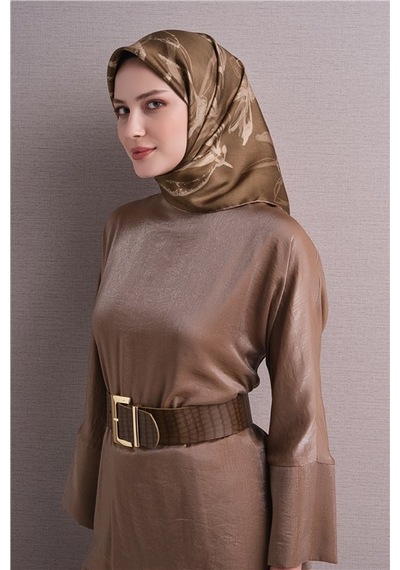 Armine Saf İpek Sura Eşarp 9600d 82 Zümrüt Yeşili