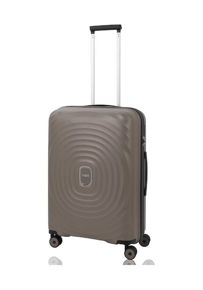 Baggaj V2407 Policarbon Valiz Siyah Set Champagne