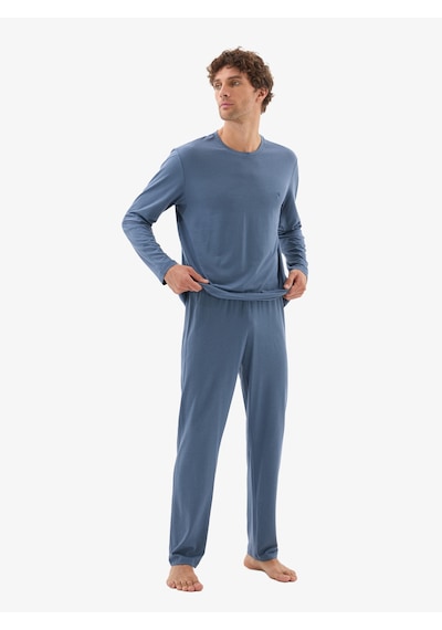 Erkek Pijama Takımı 40784 - Mavi Mavi