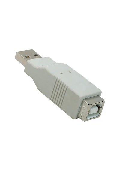 USB 2.0 A Erkek to USB-B Dişi Dönüştürücü Adaptör