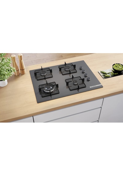 Bosch POH7C9P30O Sert Cam Ankastre Ocak