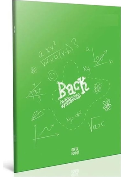 Gıpta Back Defter Tel Dikiş Plastik Kapak A5 40 Yaprak Çizgili Çok Renkli