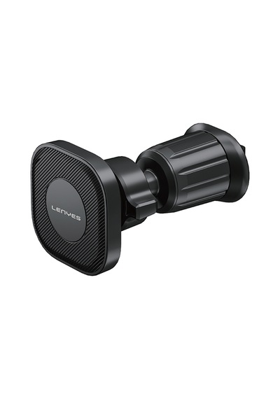 Lenyes Cr193 Havalandırma Tasarım Magnetik Araç Telefon Tutucu Siyah