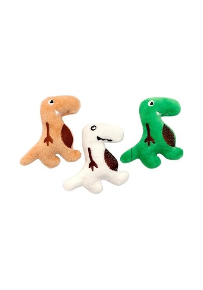 Glipet Peluş Dinozor Kedi Oyuncağı 7 Cm
