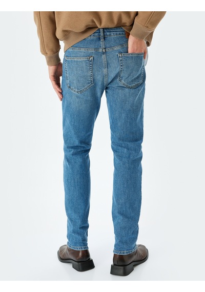 Koton Slim Fit Kot Pantolon - Brad Jean Açık İndigo 5wam40101ıd Açık İndigo Koton Slim Fit Kot Pantolon - Brad Jean Açık İndigo 5wam40101ıd Açık İndigo