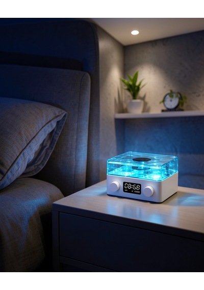 Gece Lambalı Stereo Bluetooth Hoparlör Uuczzzgramafonspeaker-32