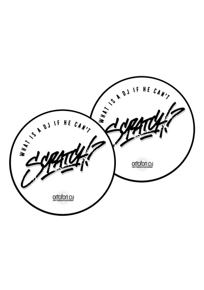 Ortofon Slipmat Scratch Plak Keçesi (2 Adet)