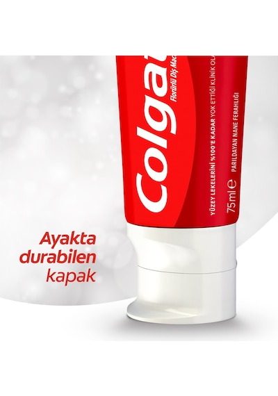 Colgate Optic White Parıldayan Beyazlık Beyazlatıcı Diş Macunu 3 x 75 ML