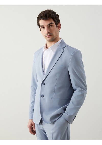 Lcw Busıness Mavi Dar Kalıp Erkek Blazer Ceket