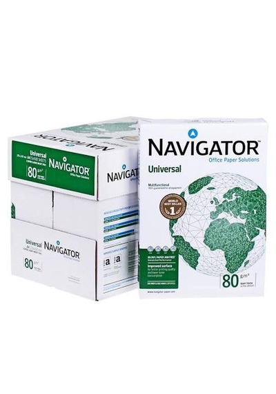 Eser 4 Delikli Navigator Marka A5 Fotokopi Yazıcı Kağıdı 80 Gr. 3000 Adet A5