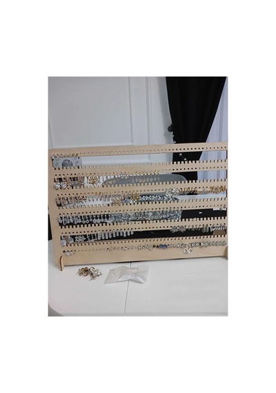 Küpe Organizer Küpe Düzenleyici Küpe Tutucu Küpe Asmak Için Sunum Standı Dekoratif Takı Standı Banu Banu