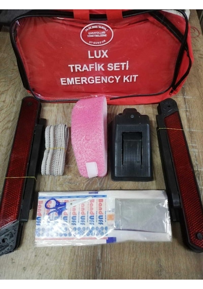 Erkaotomotiv Tüv Uyumlu 4 Yıl Yangın Söndürücü Süreli Trafik Seti