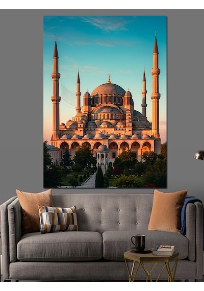 Sultanahmet Camii İstanbul Manzarası Dekoratif Kanvas - Mdf Ahşap Tablo
