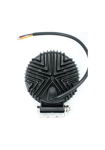 2 Modlu 2 Renk Kombo 24 Watt Siyah Yuvarlak Off Road Lambası