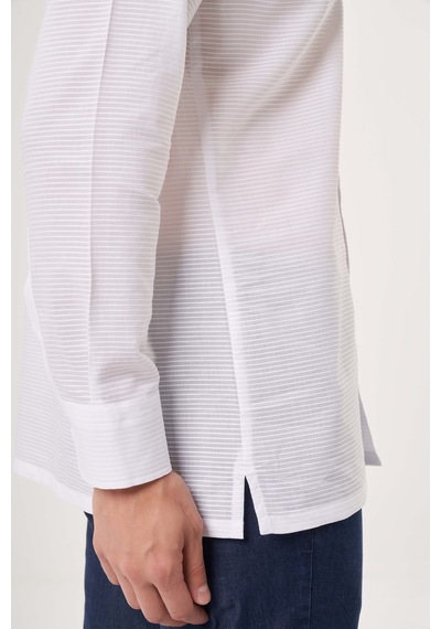 Bisse Erkek Regular Fit Spor Gömlek Beyaz Gm23y231089 D01 Beyaz