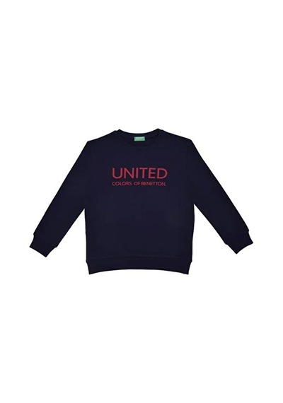 Benetton Çocuk Sweatshirt Lacivert