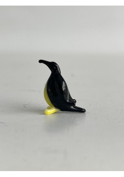 El Yapımı Mini Murano Cam Penguen Biblo A94-02