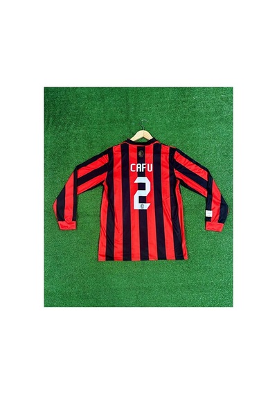 Milan 125.yıl Cafu Uzunkol Nostalji Forması Kırmızı
