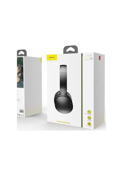 Baseus Encok D02 Pro Bluetooth 5.3 Mikrofonlu Kulak Üstü Kulaklık