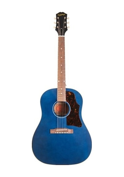 Epiphone J-45 Elektro Akustik Gitar Aged Viper Blue