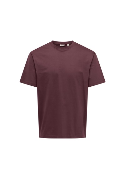 Only & Sons Onsfred % 100 Pamuk Relaxed Fit Bisiklet Yaka T Shirt Erkek T Shirt 22022532 Bordo Only & Sons Onsfred % 100 Pamuk Relaxed Fit Bisiklet Yaka T Shirt Erkek T Shirt 22022532 Bordo
