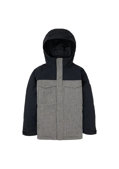 Burton Burton Covert 20 2l Erkek Çocuk Siyah Snowboard Ceketi True Black/bog Heather