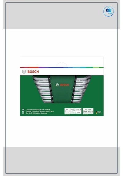 Açık Anahtar Seti 8 Parça Çift Uçlu İle /22 Mm Krom Vanadyum Kapl