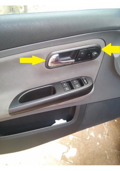 Seat Cordoba Sol Ön Kapı İç Açma Çerçevesi 02/08 Model Arası 6l1837113c