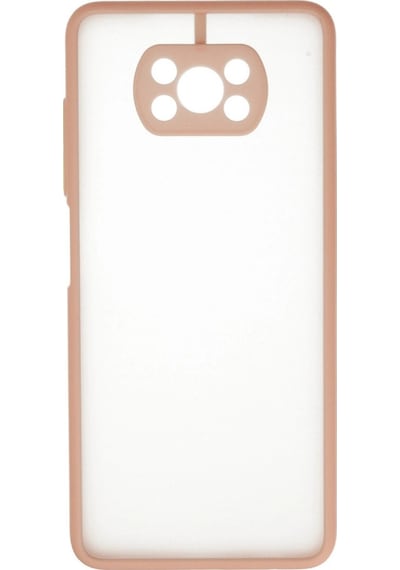 Pocophone X3 Kılıf Montreal Silikon Kapak - Pembe