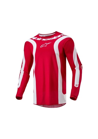 Alpinestars Fluid Lurv Kros Motor Jerseyi Kırmızı Beyaz