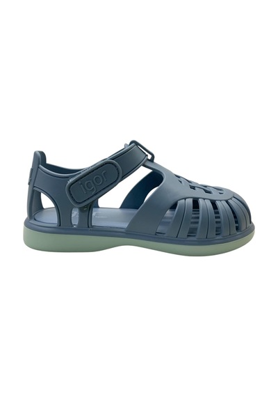 İgor Bb355 Tobby Solid Bicolor Çocuk Sandalet Mavi