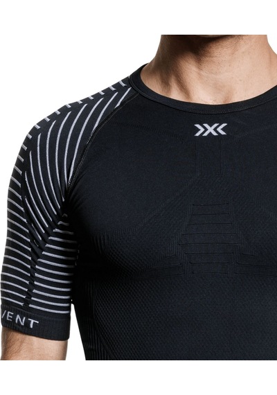 X-bıonıc X-bionic Invent 4.0 Lt Shirt Sh Sl Erkek Siyah Koşu Tişört 30077