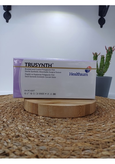 Trusynth Emilebilir Keskin Cerrahi İplik 3-0 2metric 20mm 3/8