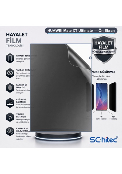 Mate Xt Ultimate Uyumlu Ön Yüzey Hayalet Privacy Hidrojel Ekran Koruyucu 21548852