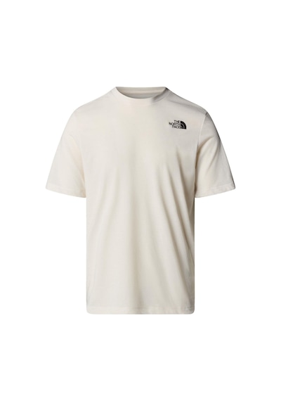 The North Face Erkek Foundatıon Mountaıns Faces Tişört Nf0a8bqwqlı1 Beyaz