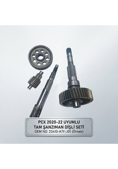 Honda Pcx 125 2020-2022 Uyumlu Şanzıman Dişlisi Komple Aktarma Se
