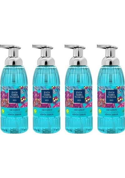Eyüp Sabri Tuncer Zeytinyağlı Okyanus Köpük Sabun 4 x 500 ML