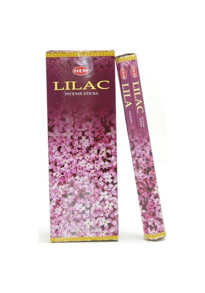 Hem Lilac Aromalı Çubuk Tütsü Çok Renkli Çok Renkli