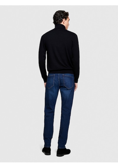 Sisley Boston Slim Fit Esnek Denim Pantolon Erkek Haki Mix Pantolon - 323a4mqbse00o