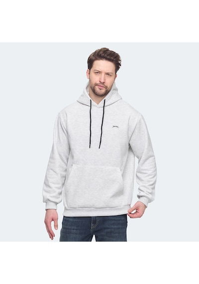 Slazenger KICKSON IN Erkek Sweatshirt Koyu Gri
