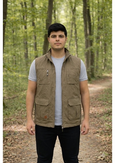 Modmen Taktikal Outdoor Yelek Kalıplar Dardır Bir Beden Büyük Alınız Yazlık Bej