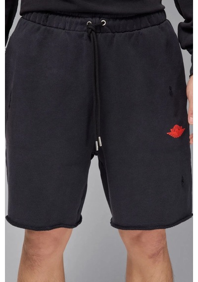 Nike Air Jordan Rare Air Fleece Short Black Pamuklu Erkek Şort Siyah Siyah