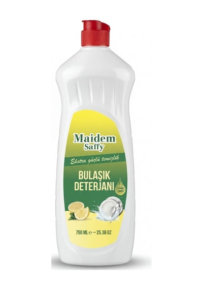 Maidem Saffy Bulaşık Deterjanı Limon 750 Ml