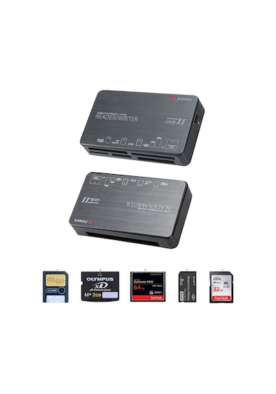 Pmr HT-09A All in One USB 2.0 to SD Micro SD CF MS MS Pro MS Duo Kart Okuyucu