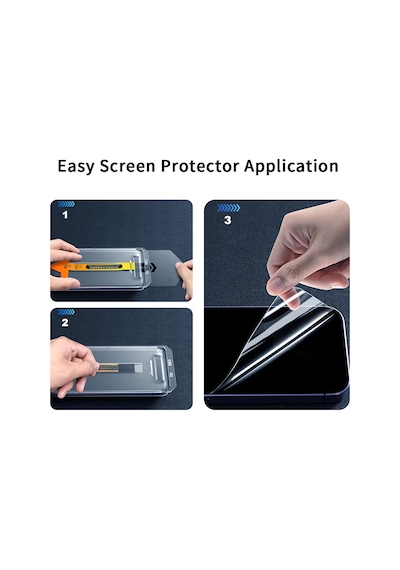 Apple Uyumlu   iPhone 17 Pro Mkst 2.5d Oliv Privacy Temperli Cam Ekran Koruyucu + Kolay Uygulama Aparatı - Siyah