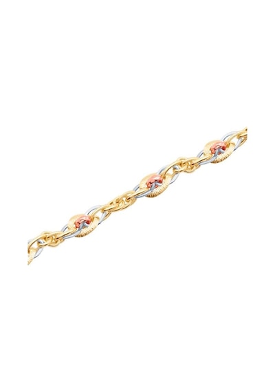 Tektaş - Altın 14 Ayar Hollow Bileklik N11.2582 Sarı Altın